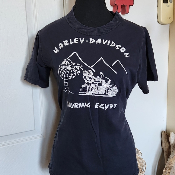 Vintage Harley Davidson Egypt graphic shirt - Picture 2 of 11